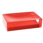 Gedy RA11-06 Decorative Red Soap Holder